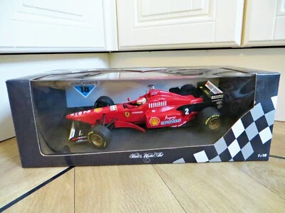 MINICHAMPS 'FERRARI 412 T3 V10 HIGH NOSE F1 CAR #2 EDDIE IRVINE' 1:18 MIB/BOXED. - Image 1 of 4