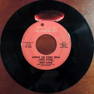 Rare Doo Wop Buddy Clinton Time 1016 45rpm How Many Prayers Have Changed Across - Foto 1 di 1