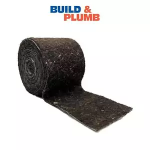 Wrap Around Universal Wool Plumbing Pipe Insulation Lagging - 100mm x 7.2m - Picture 1 of 3