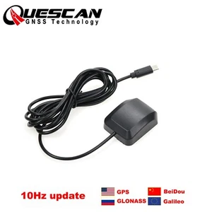 Windows Android M8N USB-C Tipo C GPS GNSS Receptor 10Hz GPS GLONASS Galileo - Imagen 1 de 12