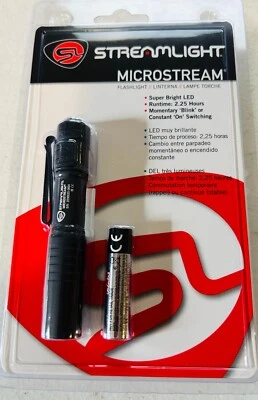 Streamlight Micro Stream Pocket Light - 45 Lumens C4 LED - 66318 - FREE SHIPPING - Image 1 of 2