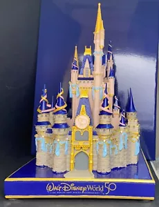 Walt Disney World 50. Jahrestag Aschenputtel Castle Figur 12" Statue Neu im Karton NEU - Bild 1 von 7
