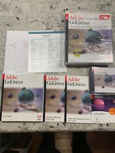 Adobe GoLive 6.0 Upgrade Macintosh - Complete With Box