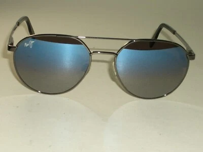 MAUI JIM ИТАЛИИ MJ830-02C 55 [] 18 СИНИЙ ЗЕРКАЛО ГРАДИЕНТ НАБЕРЕЖНОЙ СОЛНЦЕЗАЩИТНЫЕ ОЧКИ НОВОМ - Изображение 1 из 4