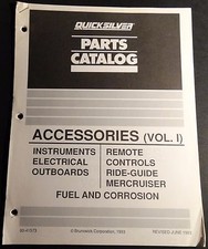 1994 Quicksilver Accessories Propellers Volume I Parts Manual 20 Pg (394)