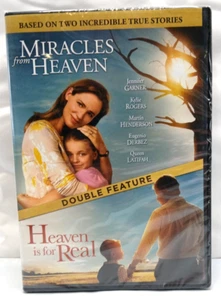 Miracles from Heaven and Heaven is for Real Double Feature DVD *NEW - Picture 1 of 3