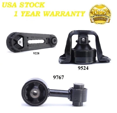 3件装电机安装适合2013-2021年尼桑NV200 2.0L — 第 1/4 张图片