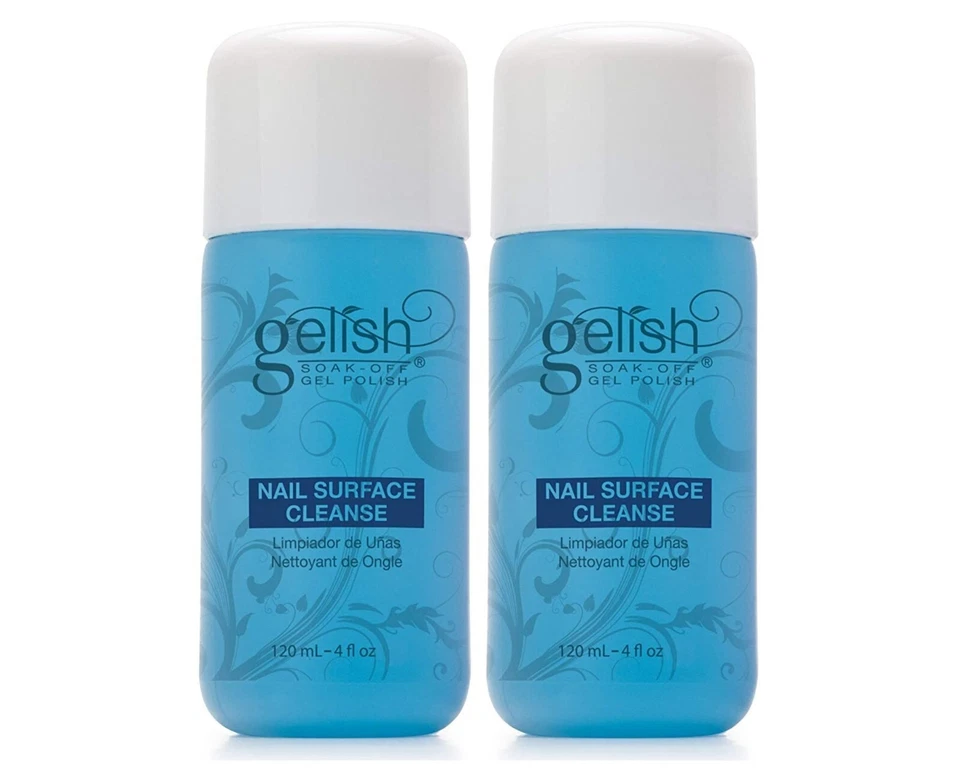 Gelish Soak Off Gel Polish Nail Surface Cleanser 4 oz / 120 ml ( Pack of 2 ) - Image 1 of 1