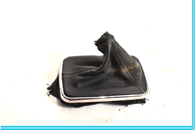 04-08 Maserati Quattroporte palanca de cambios bota de cuero negra OEM Foto 1 de 4