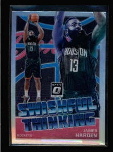 James Harden 2018/19 Donruss Optic #7 Swishful Thinking Holo Prizm AZ4936 - Imagen 1 de 1