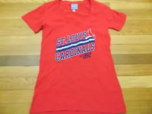 WOMEN'S VF IMAGEWEAR MLB ST. LOUIS CARDINALS T-SHIRT SIZE M - Picture 1 of 2