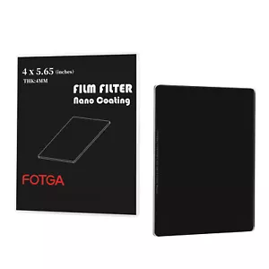FOTGA Cinema 4X5.65" ND1.8 (6 stops) Square Neutral Density ND64 Filter Glass - Picture 1 of 11