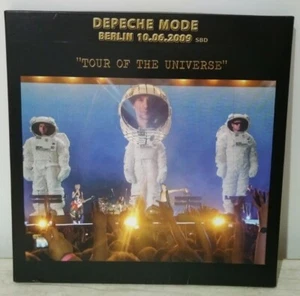 Depeche Mode Tour of the Universe Berlin Live 2009 3x12" color vinyl - Picture 1 of 12