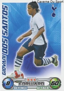 GIOVANI DOS SANTOS MEXICO TOTTENHAM VILLARREAL.CF CARD PREMIER LEAGUE 2009 TOPPS - Picture 1 of 1