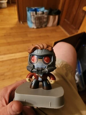 Marvel Mighty Muggs Star Lord #14 con base Foto 1 de 4