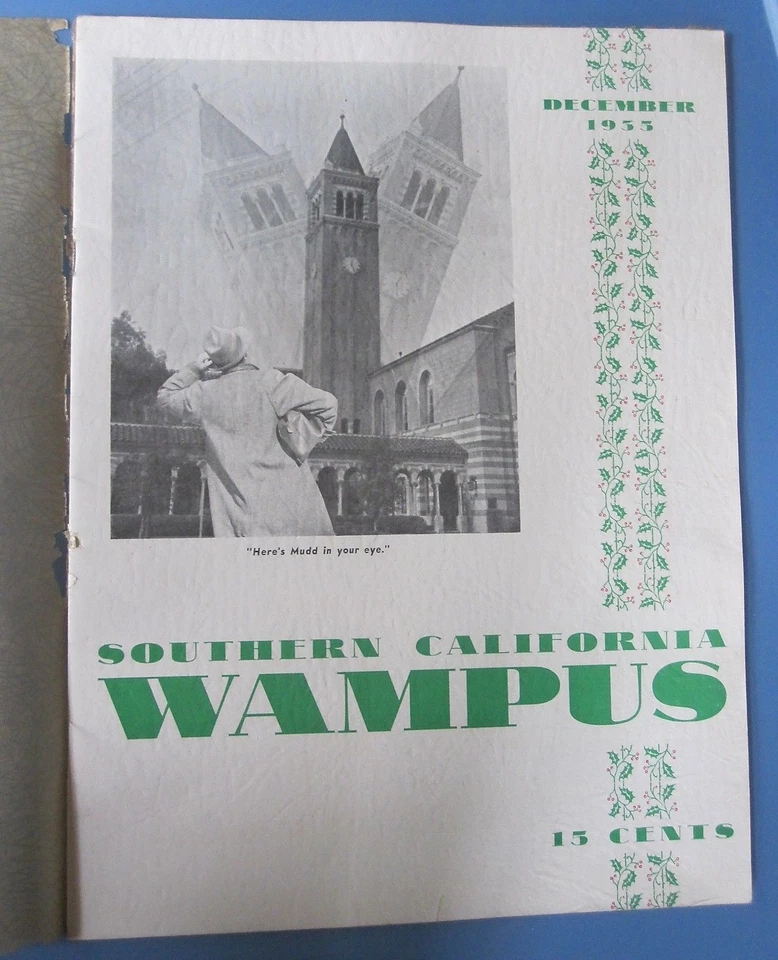 WAMPUS Southern California USC magazine - DECEMBER 1935  COLLEGE HUMOR MAGAZINE - Image 1 of 1