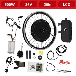 36V 500W Electric Bicycle Motor Conversion Kit Front Wheel E bike Hub Motor Kit - Picture 1 of 15