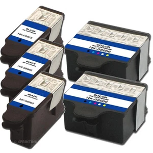 5 Pack NEW #10 Ink Combo Fits Kodak 10  Hero 6.1, Hero 7.1, Hero 9.1 Printer - Picture 1 of 1