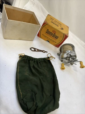 Vintage South Bend No. 915 Trolling Reel in Box Works Well - Image 1 of 4
