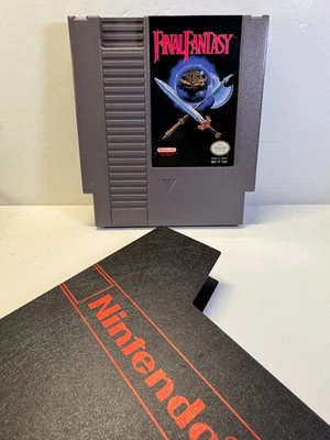 Final Fantasy (Nintendo NES, 1990) Authentic. NEAR MINT 9/10 Saves - Image 1 of 4