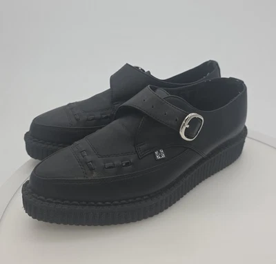 Creepers TUK de cuero con punta en punta talla 9 para mujer, usadas una vez Foto 1 de 4