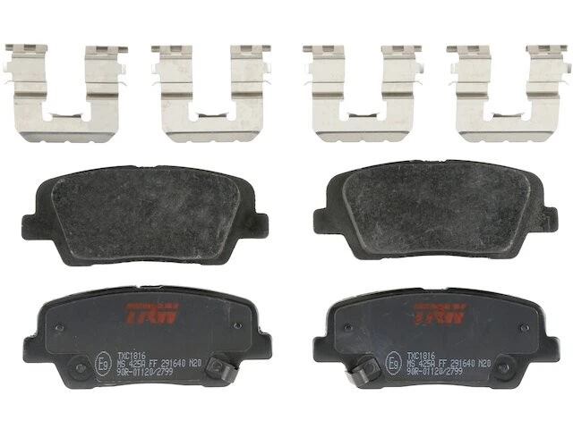 Rear Brake Pad Set For 2016-2020 Kia Sorento 2017 2018 2019 QM795VF - Image 1 of 1