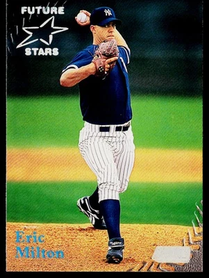 1998 Stadium Club #375 Eric Milton New York Yankees - Image 1 of 2