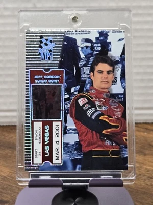 2001 JEFF GORDON Press Pass VIP Explosive Las Vegas #X21! MINT CONDITION!!! - Image 1 of 2