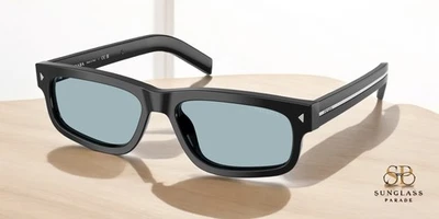 Gafas de sol para hombre PRADA PR B11S 16K60P negro azul vintage 57 mm Foto 1 de 2