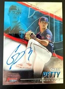 2021 Bowman's Best of 2021 Auto Chase Petty #B21-CPE Auto - Foto 1 di 2
