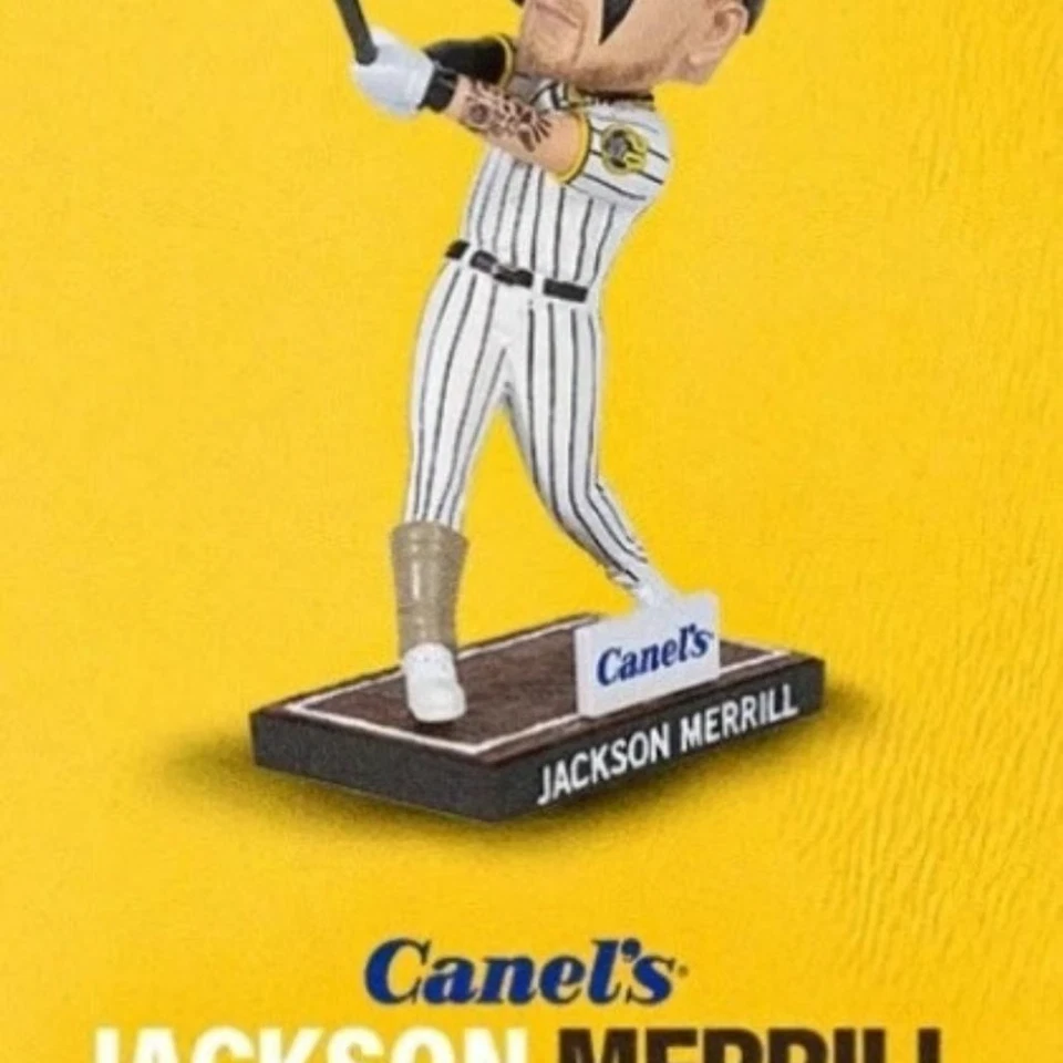 2025 San Diego Padres Jackson Merrill Bobblehead Giveaway 3/31/25🔥🔥 - Image 1 of 1