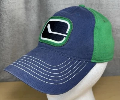 Vancouver Canucks NHL Reebok SnapBack Hat 2012 Face Off Headwear - Image 1 of 4