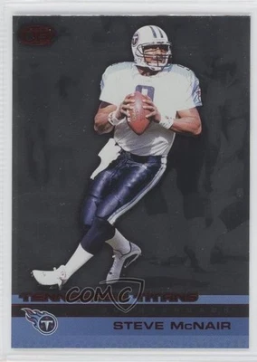 2002 Pacific Heads Up Red Missing Serial Number Steve McNair #121 - Image 1 of 2