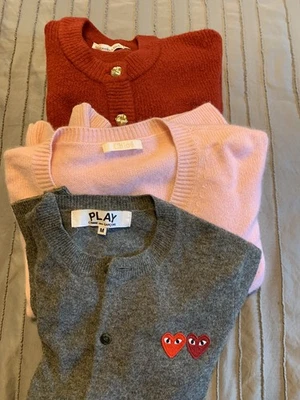 4 Suéteres Sandro, Play, Chloe, Abercrombie N Fitch, Médio X Pequeno - Imagem 1 de 4