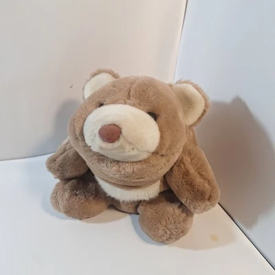 Vintage 1980 GUND SNUFFLES Bear Cocoa Brown 13" Plush Stuffed Animal  - Image 1 of 4