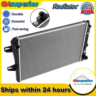 2857 Radiator for 06-10 Chevy GMC Silverado Sierra 2500 HD / 07-10 3500 HD 6.6L* - Imagem 1 de 4