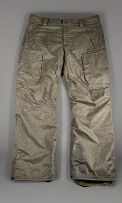 686 Infinity Cargo Snowboard/Ski Pant Men XL Khaki Melange Waterproof/Breathable - Image 1 of 4