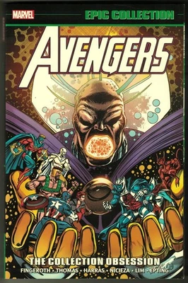 Avengers The Collection Obsession Epic Collection TP TPB $44.99srp Lim NUEVO CASI NUEVO Foto 1 de 2