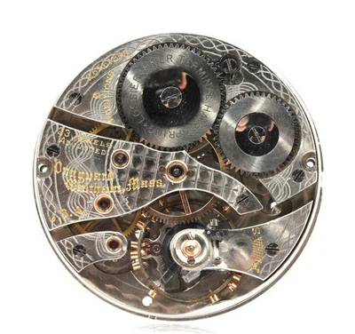 Reloj Bolsillo Waltham 23J Vanguard 1928 6 POS Ferrocarril Movimiento para Piezas Reparación Foto 1 de 2