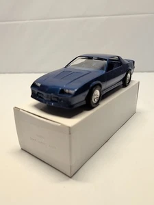 AMT Ertl 1987 CHEVY CAMARO Z/28 Blue Promo 1/25 Great for a slot car body - Picture 1 of 7