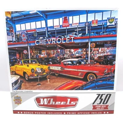 White Mountain Wheels the Showcase  Jigsaw Puzzle ~ 750 Pieces ~ New In Box - Image 1 of 2