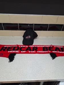 Redcar Bears Racing Scarf And Cap - Picture 1 of 3
