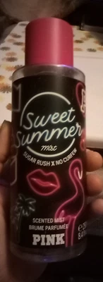 NOVO VICTORIA SECRET / ROSA Sweet Summer Forever Scented Mists Brume Parfumee - Imagem 1 de 3