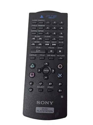 GENUINE SONY SCPH-10150 DVD REMOTE For PS2 SCPH-10171 SCPH-97042 NO BACK COVER - Image 1 of 4
