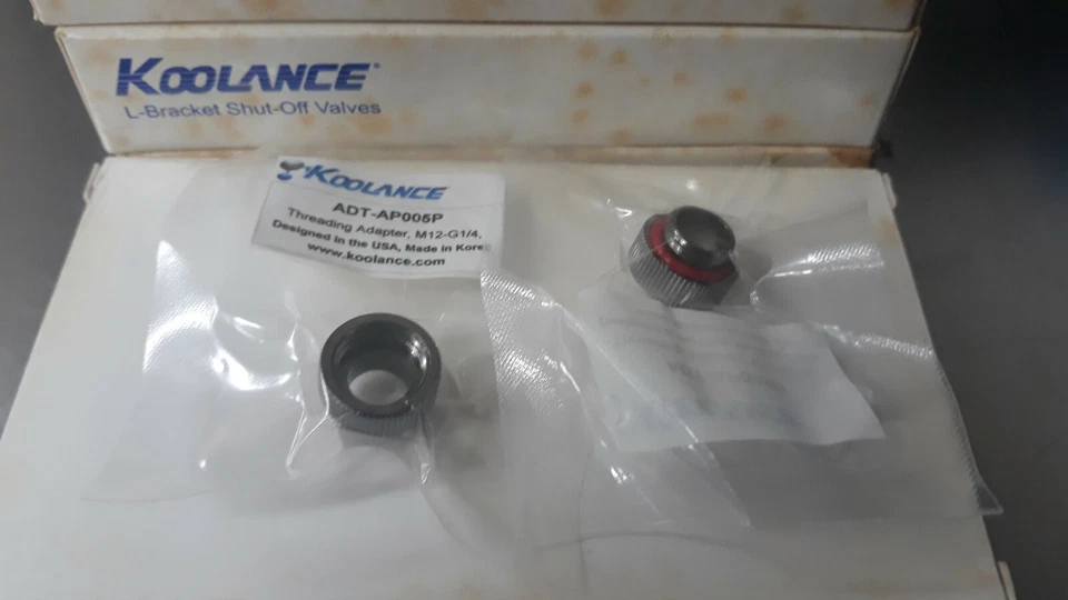 Koolance ADT-AP005P Threading Adapter M12 - G1/4 - Image 1 of 1