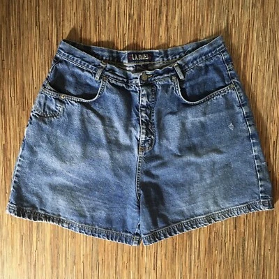 Pantalones Cortos de Jean L A Azul Denim Talla 18 Foto 1 de 4