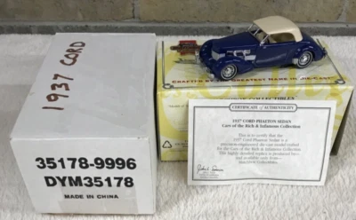 Cord Blue 1937/DYM 35178 Matchbox Diecast Foto 1 de 4