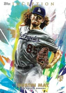 2020 Topps Inception #49 Dustin May Los Angeles Dodgers Rookie - Picture 1 of 2