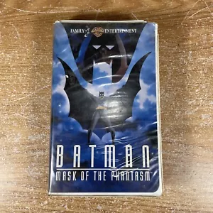 1994 Warner Bros. Batman Mask of The Phantasm VHS Animated Movie Rated PG - Picture 1 of 9