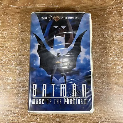 1994 Warner Bros. Batman Mask of The Phantasm VHS Animated Movie Rated PG - Image 1 of 4